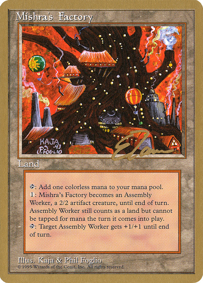 Mishra's Factory (Eric Tam) [Pro Tour Collector Set] | Grognard Games