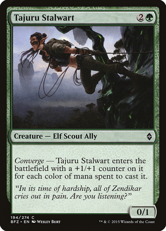 Tajuru Stalwart [Battle for Zendikar] | Grognard Games