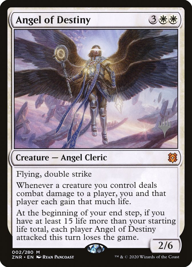 Angel of Destiny (Promo Pack) [Zendikar Rising Promos] | Grognard Games