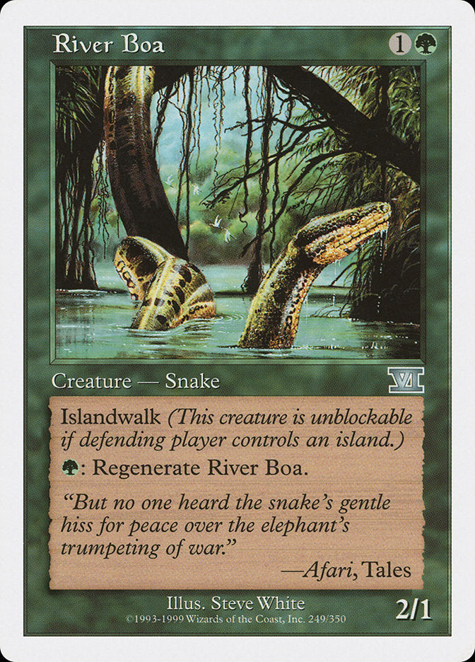 River Boa [Classic Sixth Edition] | Grognard Games