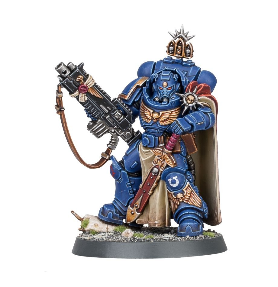 Space Marines Captain with Master Crafted Heavy Bolt Rifle | Grognard Games