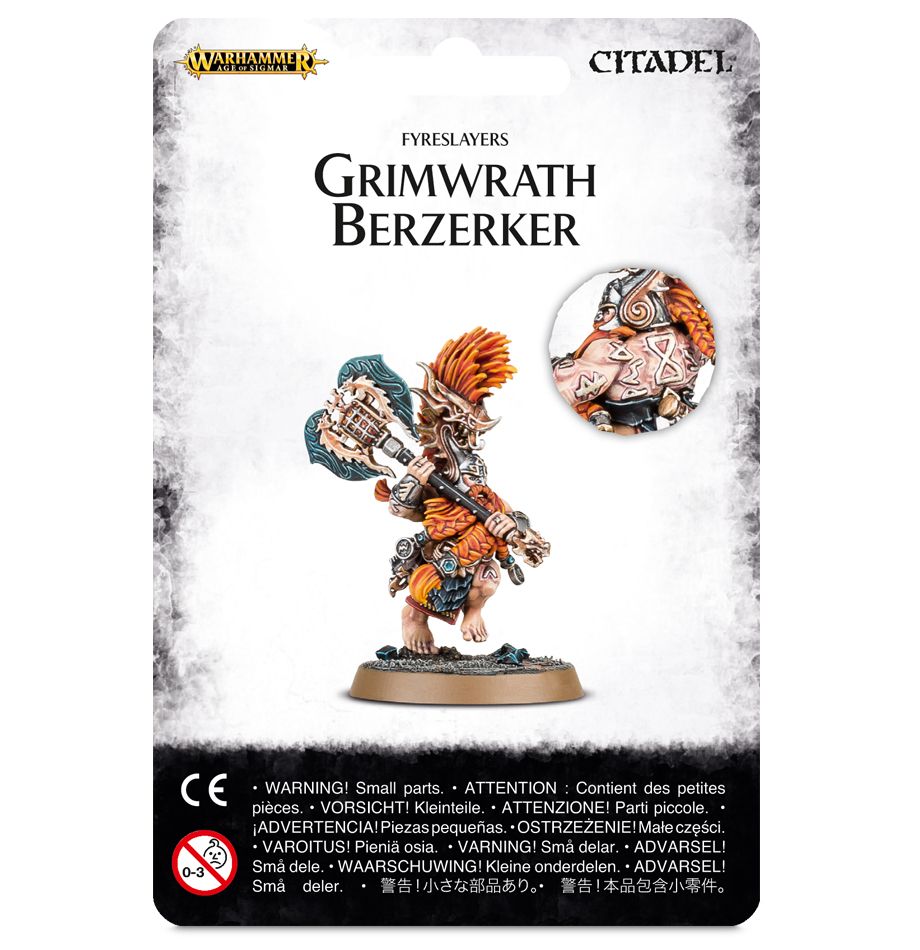 Fyreslayers Grimwrath Berzeker (web) | Grognard Games