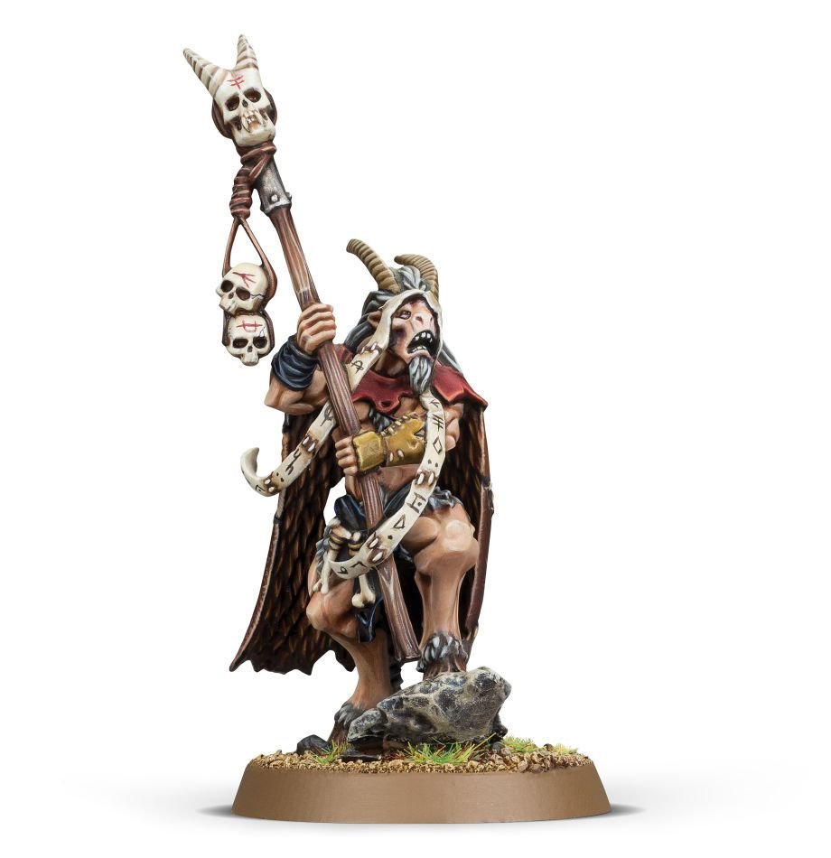 Beasts of Chaos Great Bray Shaman (Web) | Grognard Games