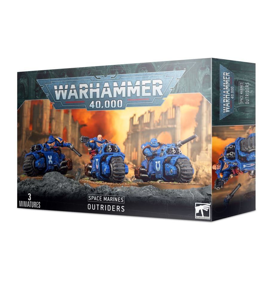 Space Marines Outrider Squad | Grognard Games