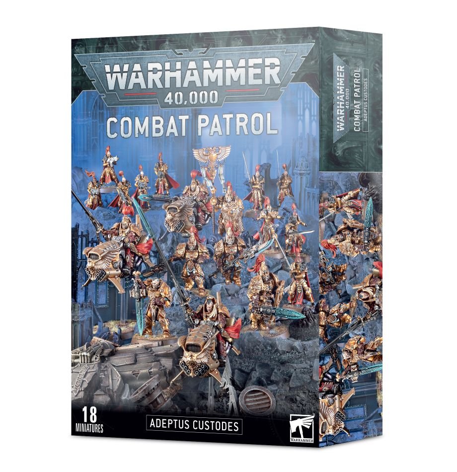 Combat Patrol: Adeptus Custodes (9th edition box) | Grognard Games