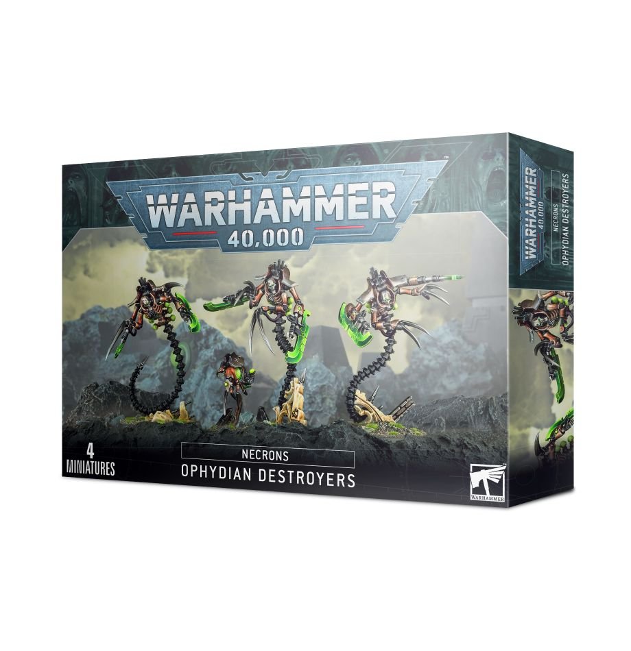 Necron Ophydian Destroyers | Grognard Games