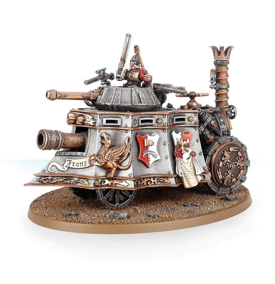 Cities of Sigmar Empire Steam Tank (web) | Grognard Games