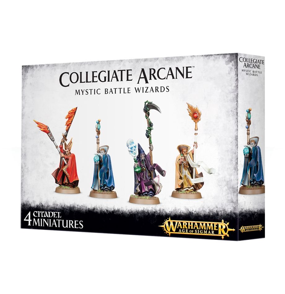 Cities of Sigmar Collegiate Arcane Mystic Battle Wizards (Web) | Grognard Games