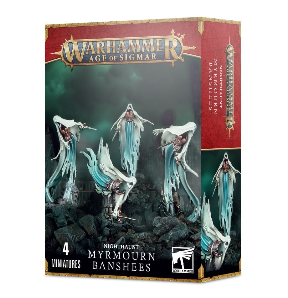 Nighthaunt  Easy to Build Myrmourn Banshees | Grognard Games