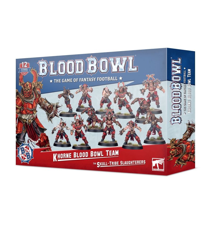 Blood Bowl Khorne Skull-Tribe Slaughterers Team | Grognard Games