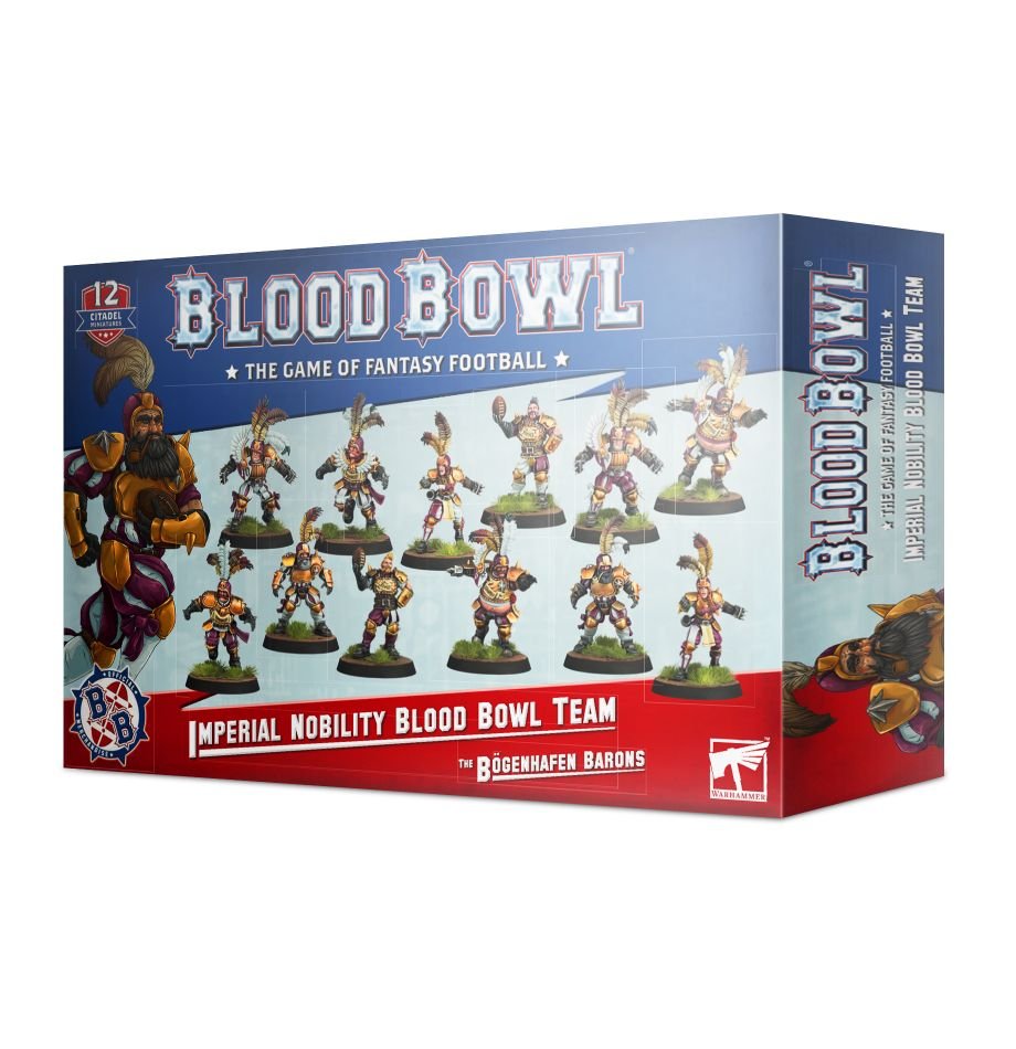 Blood Bowl Imperial Nobility Team the Bogenhafen Barons | Grognard Games