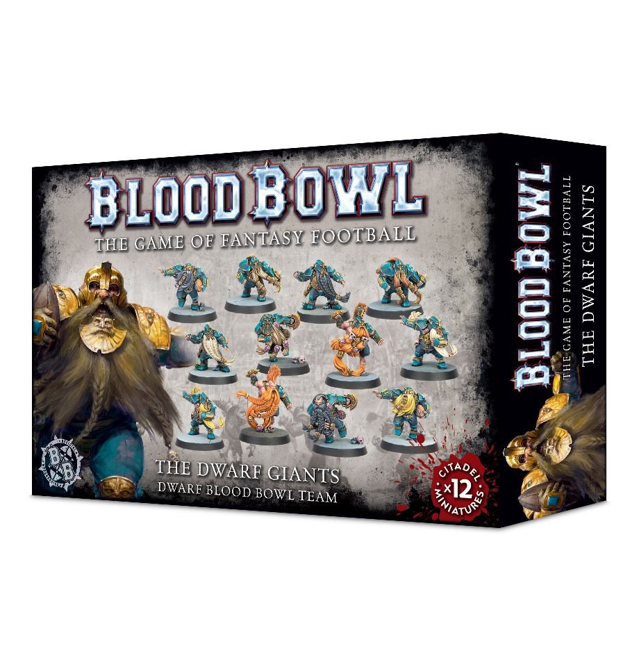 Blood Bowl Dwarf Team - The Dwarf Giants | Grognard Games