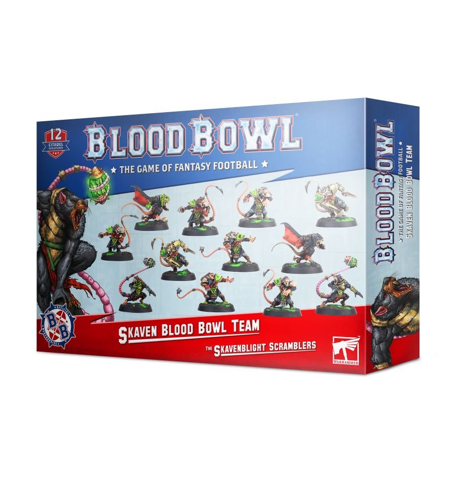 Blood Bowl Skavenblight Scramblers Skaven Team | Grognard Games