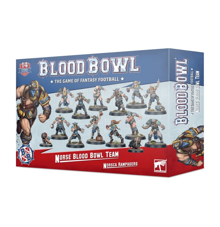Norse Blood Bowl Team: Norsca Rampagers | Grognard Games