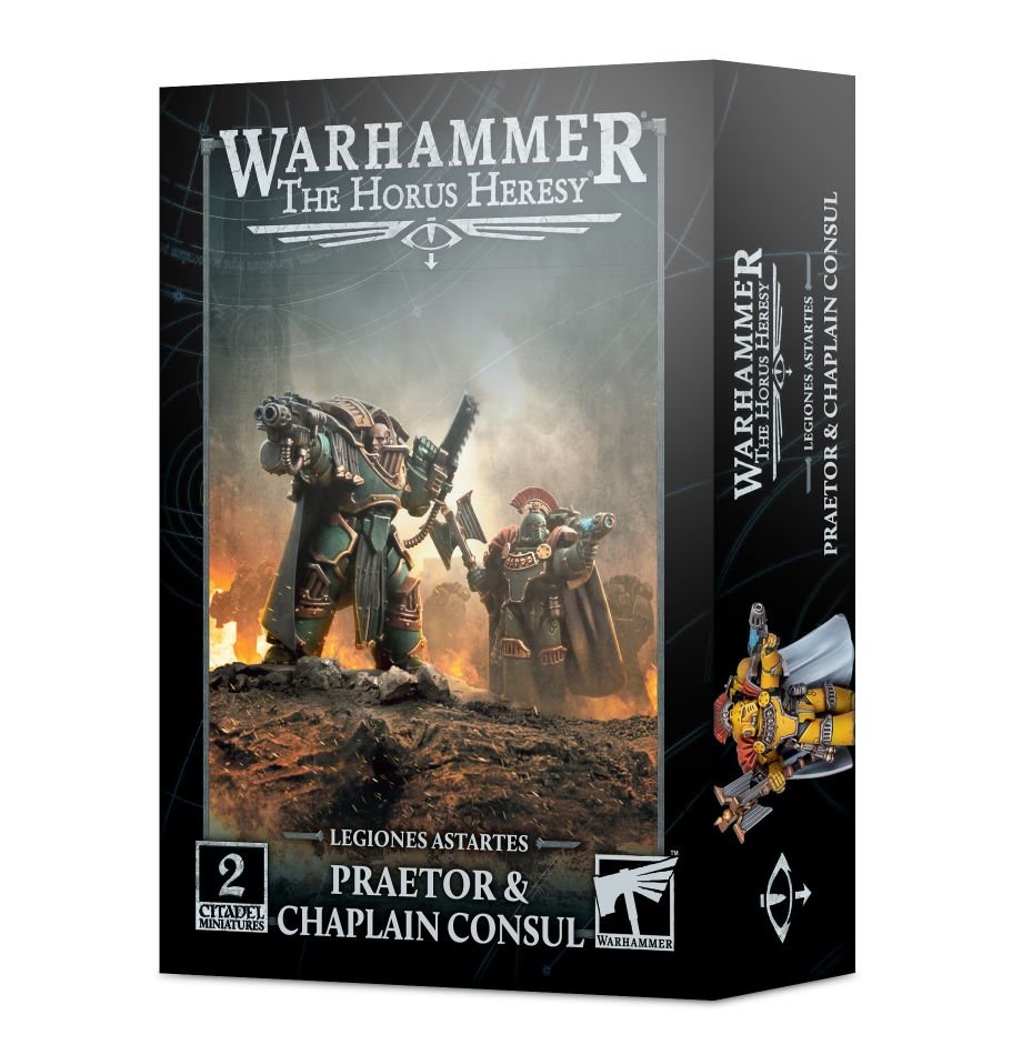 Warhammer: The Horus Heresy - Praetor and Chaplain Consul | Grognard Games