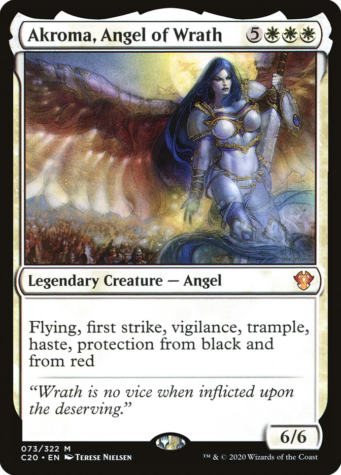 Akroma, Angel of Wrath [Commander 2020] | Grognard Games