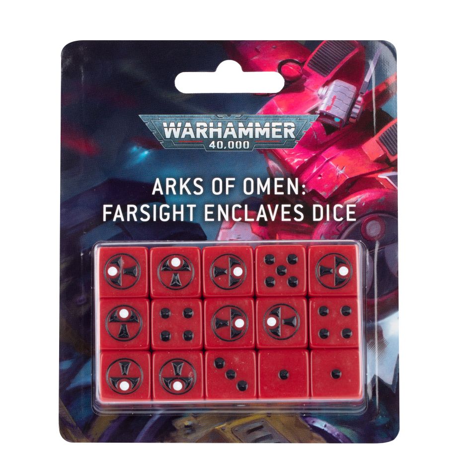 Arks of Omen: Farsight Enclaves Dice Set | Grognard Games