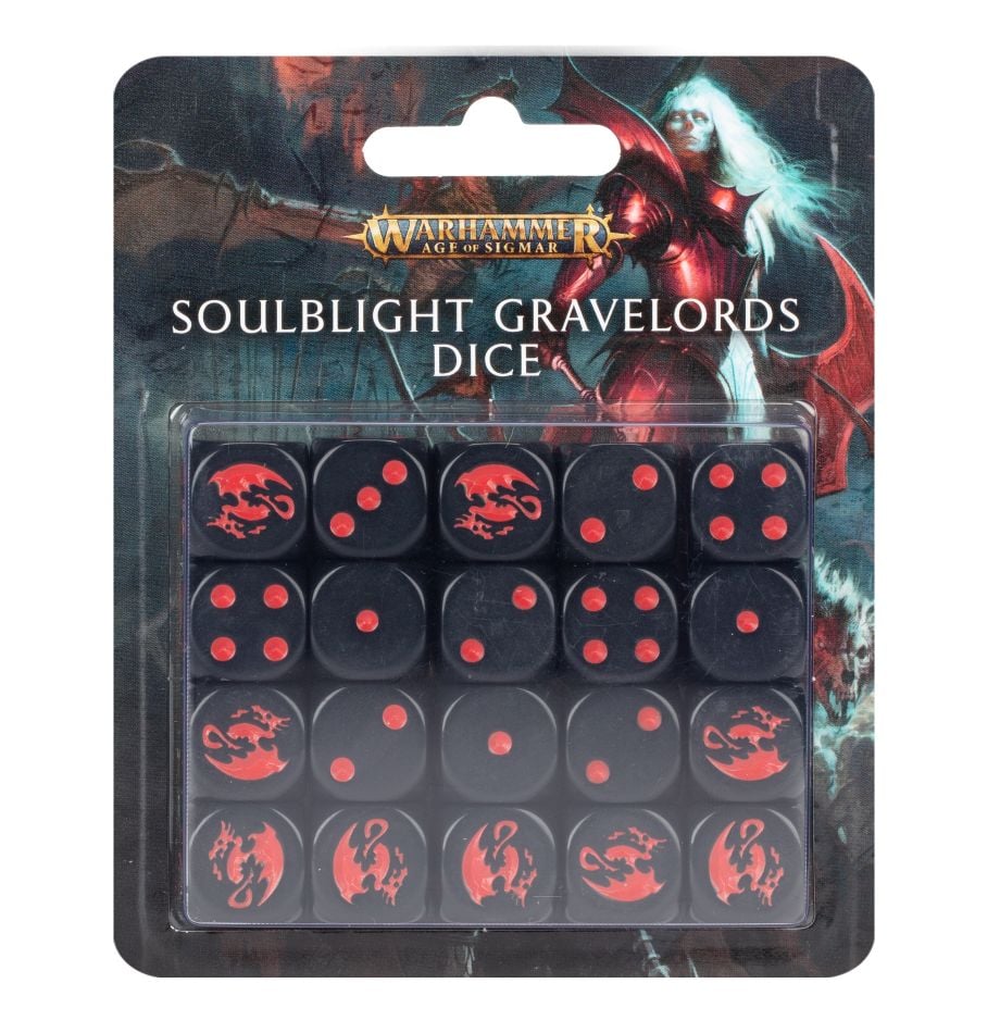 Soulblight Gravelords Dice Set | Grognard Games
