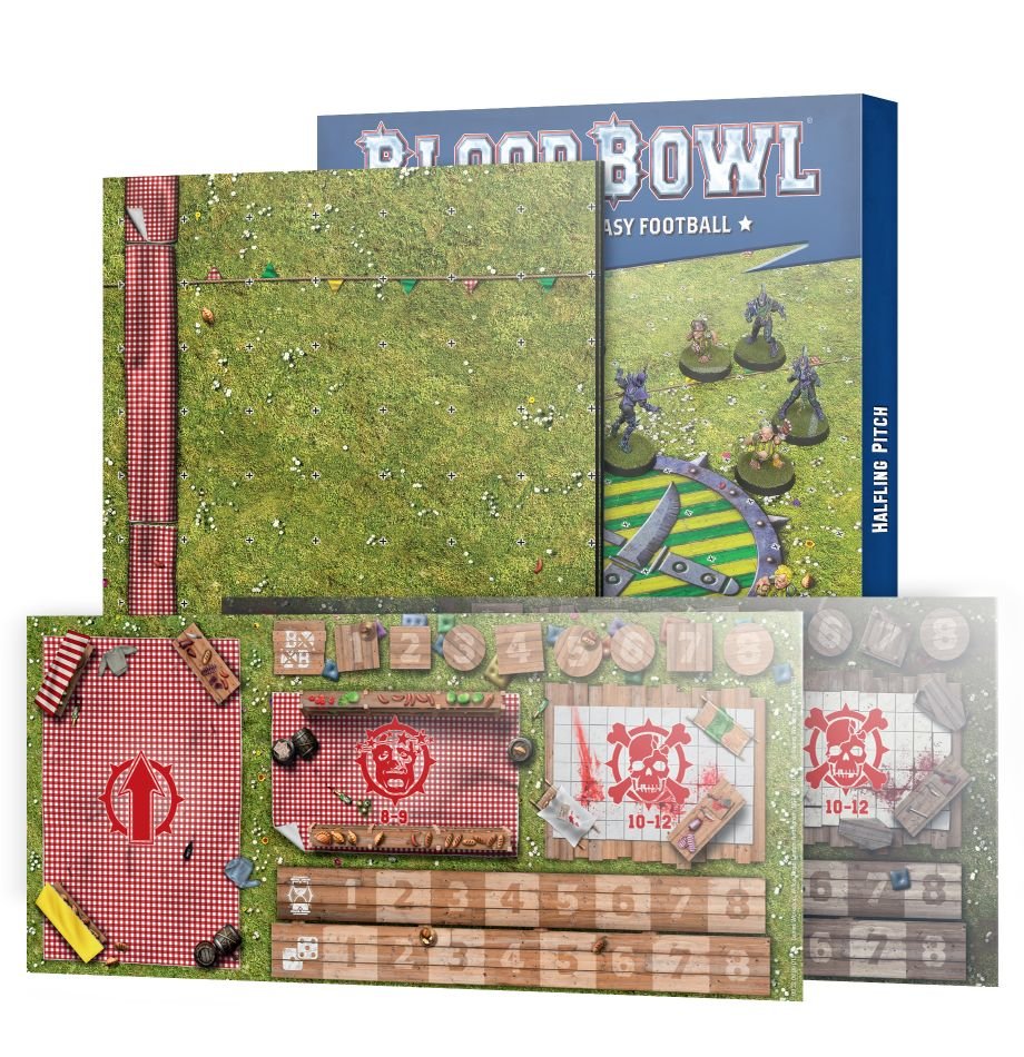 Blood Bowl Hafling Pitch | Grognard Games