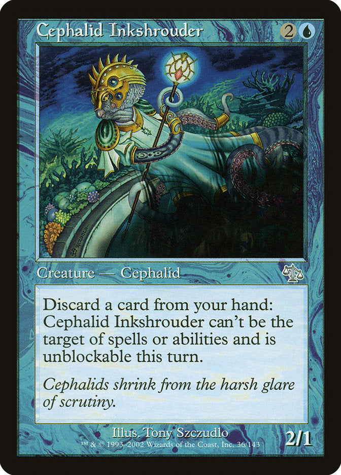Cephalid Inkshrouder [Judgment] | Grognard Games