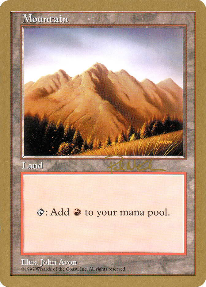 Mountain (pm444) (Paul McCabe) [World Championship Decks 1997] | Grognard Games