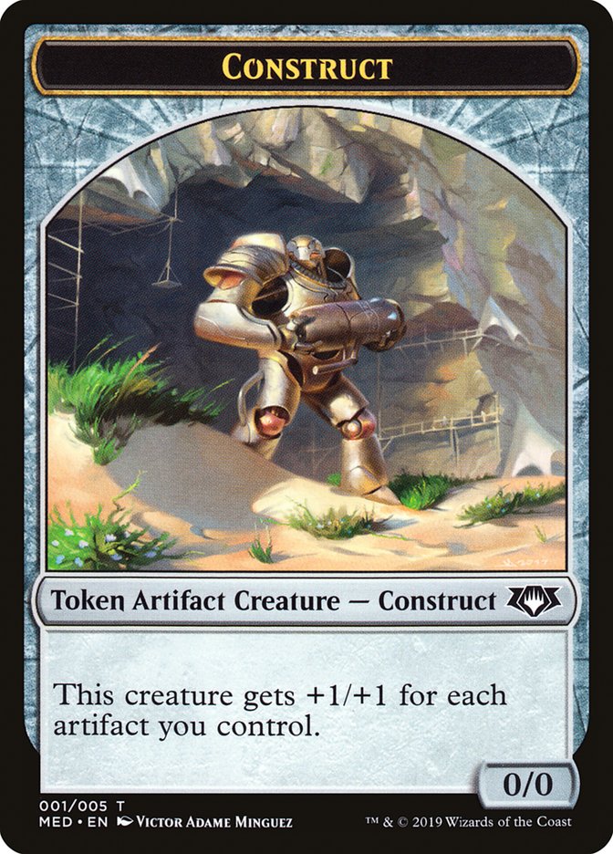 Construct (001/005) [Mythic Edition Tokens] | Grognard Games