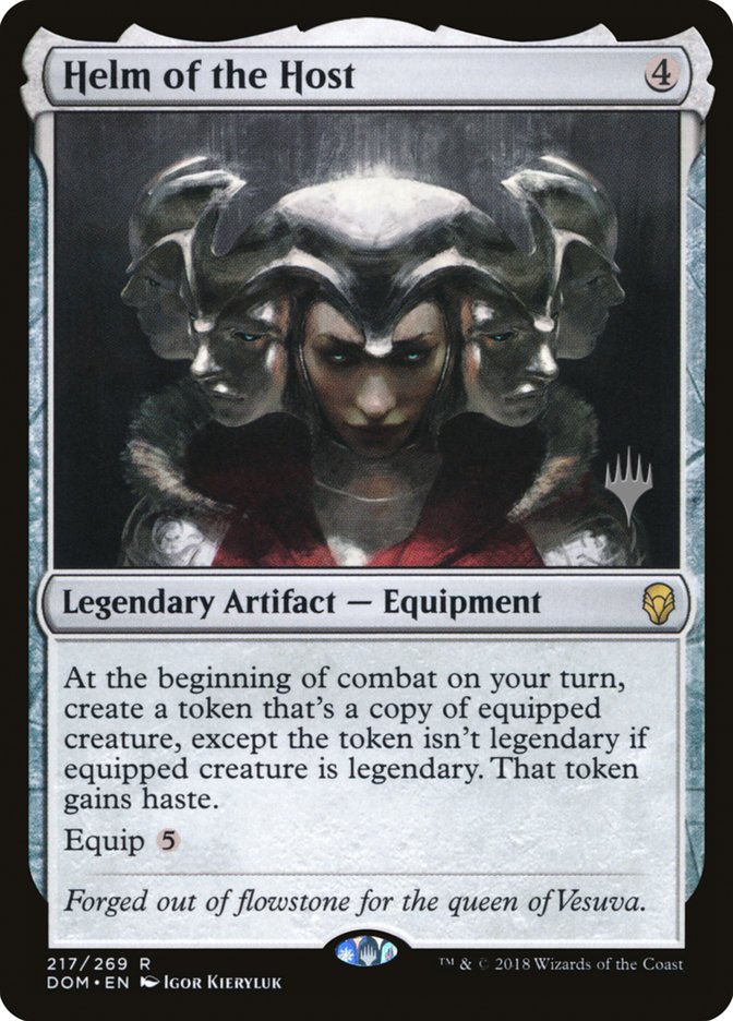 Helm of the Host (Promo Pack) [Dominaria Promos] | Grognard Games