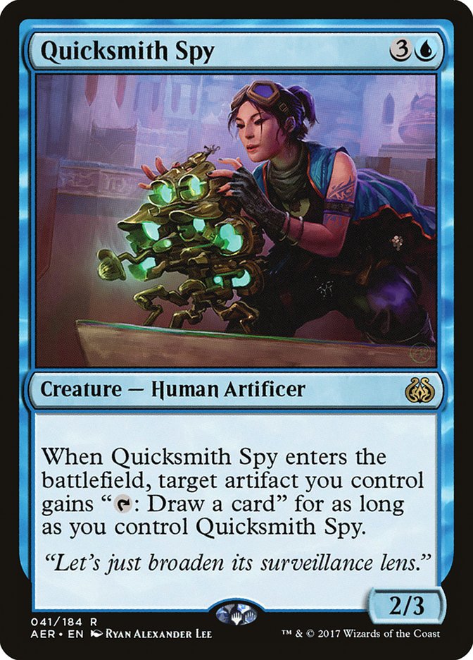 Quicksmith Spy [Aether Revolt] | Grognard Games