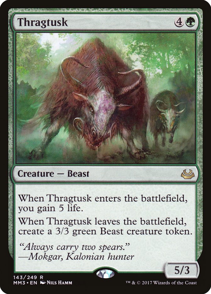 Thragtusk [Modern Masters 2017] | Grognard Games