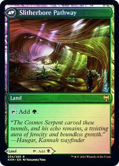 Darkbore Pathway // Slitherbore Pathway [Kaldheim Prerelease Promos] | Grognard Games