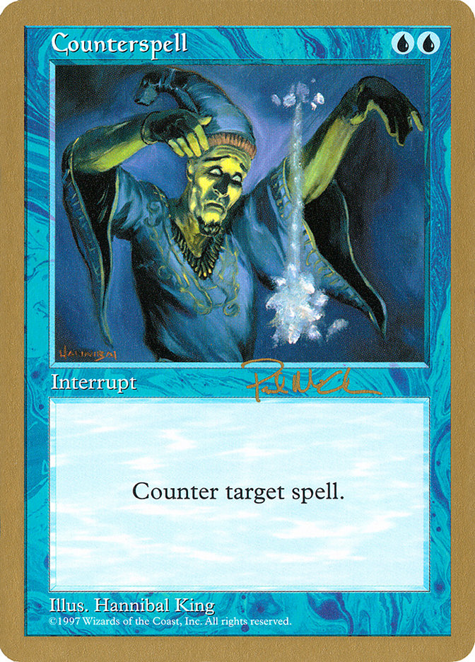 Counterspell (Paul McCabe) [World Championship Decks 1997] | Grognard Games