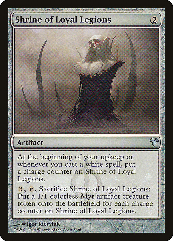 Shrine of Loyal Legions [Modern Event Deck 2014] | Grognard Games