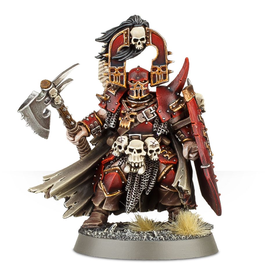 Blades of Khorne Exalted Deathbringer with Bloodbite Axe (Web) | Grognard Games