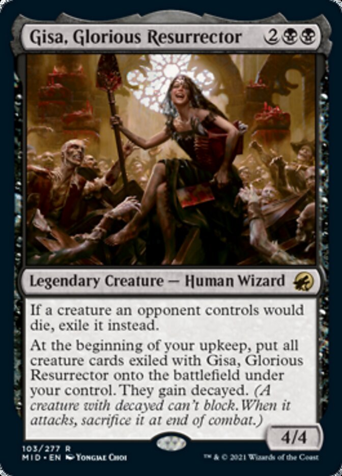 Gisa, Glorious Resurrector [Innistrad: Midnight Hunt] | Grognard Games