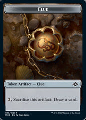 Beast Token // Clue Token (14) [Modern Horizons 2 Tokens] | Grognard Games