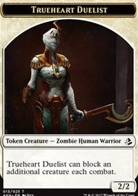 Trueheart Duelist // Snake Token [Amonkhet Tokens] | Grognard Games