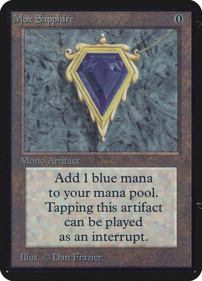 Mox Sapphire [Limited Edition Alpha] | Grognard Games