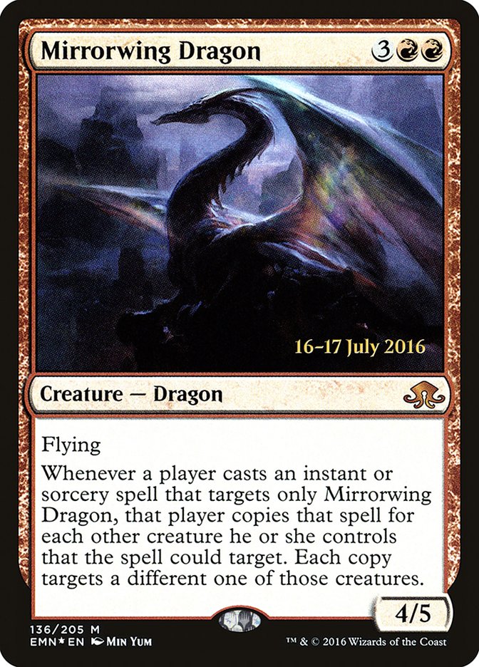 Mirrorwing Dragon  [Eldritch Moon Prerelease Promos] | Grognard Games