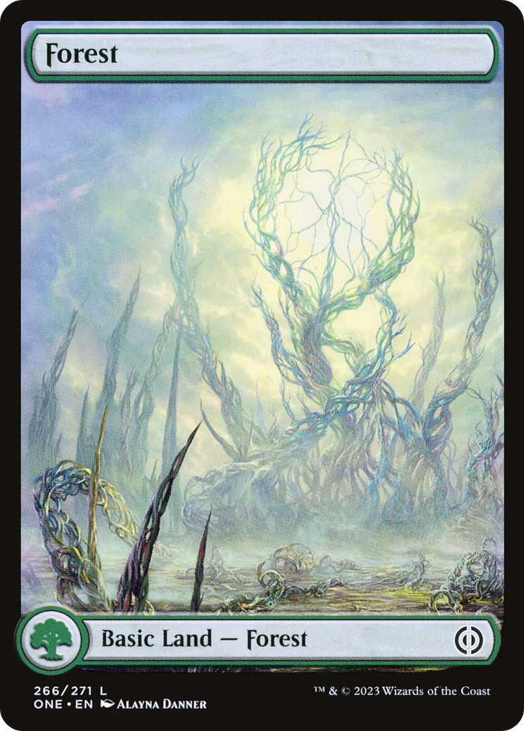 Forest (266) (Full-Art) [Phyrexia: All Will Be One] | Grognard Games