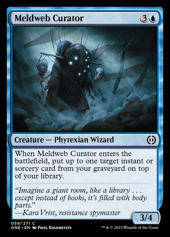 Meldweb Curator [Phyrexia: All Will Be One] | Grognard Games
