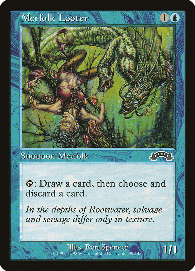 Merfolk Looter [Exodus] | Grognard Games