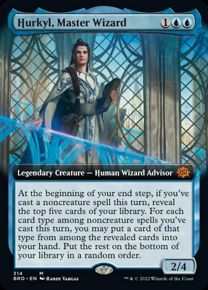 Hurkyl, Master Wizard (Extended Art) [The Brothers' War] | Grognard Games