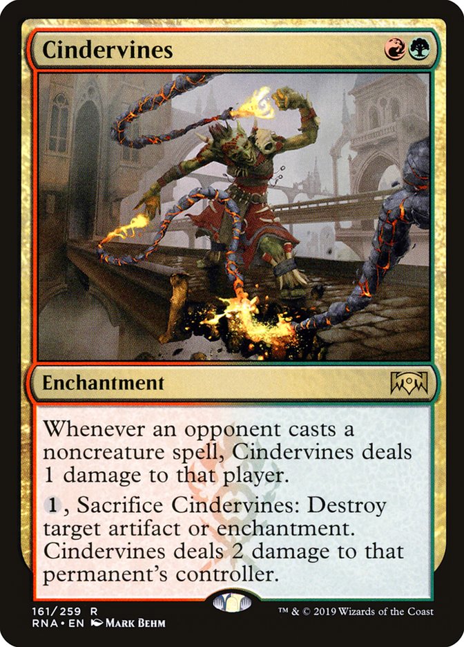 Cindervines [Ravnica Allegiance] | Grognard Games