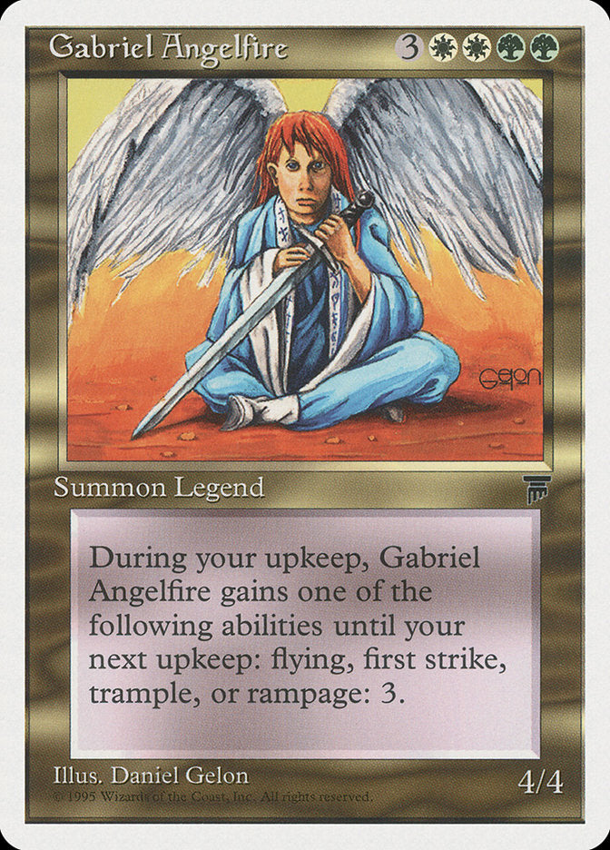 Gabriel Angelfire [Chronicles] | Grognard Games