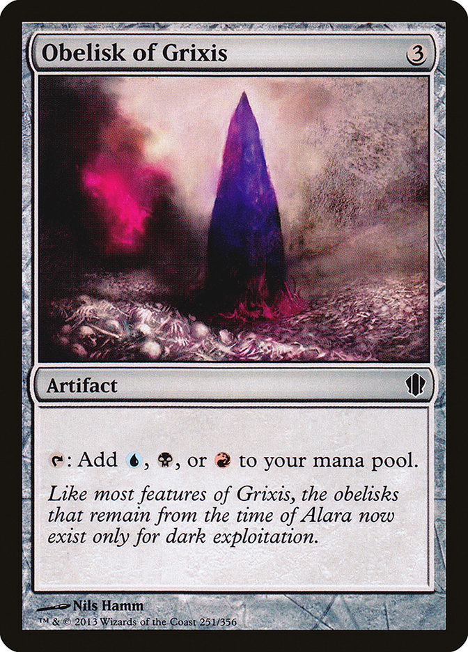 Obelisk of Grixis [Commander 2013] | Grognard Games