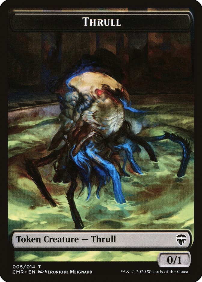 Thrull // Treasure Token [Commander Legends Tokens] | Grognard Games