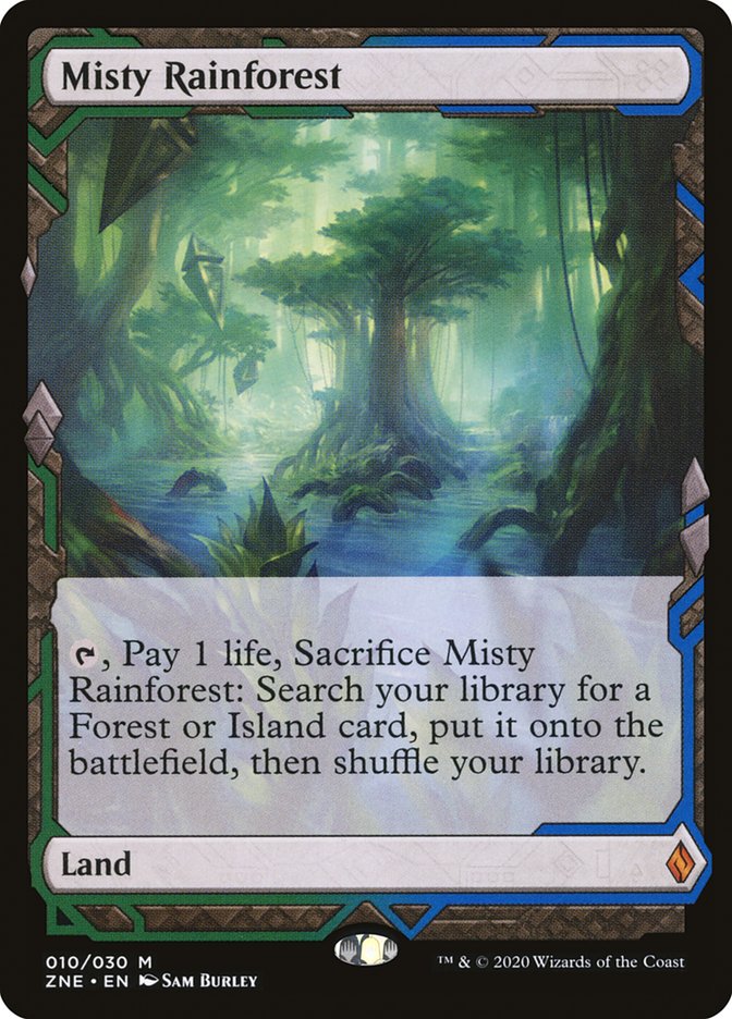 Misty Rainforest (Expeditions) [Zendikar Rising Expeditions] | Grognard Games