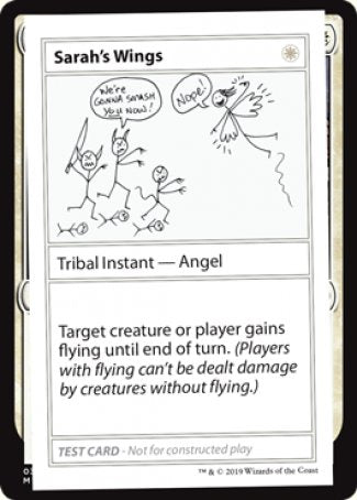 Sarah's Wings (2021 Edition) [Mystery Booster Playtest Cards] | Grognard Games