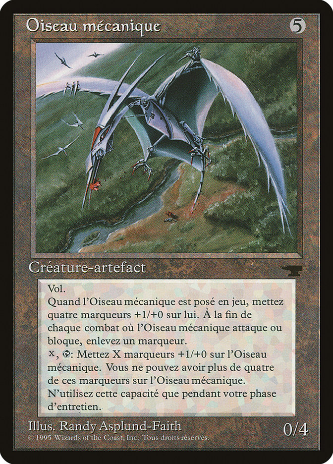 Clockwork Avian (French) - "Oiseau mecanique" [Renaissance] | Grognard Games