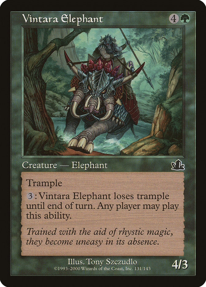 Vintara Elephant [Prophecy] | Grognard Games